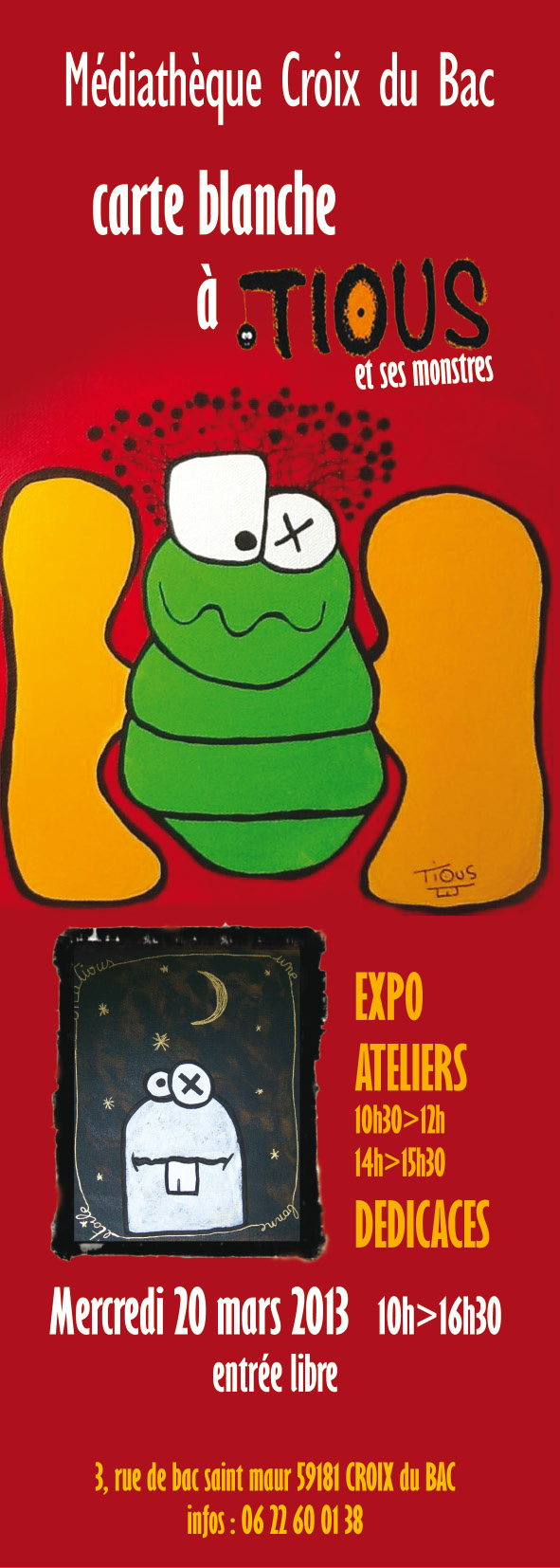 2013 carte blanche à tious
